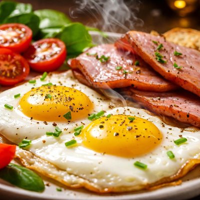 Image of Clásico Vegano de Jamón y Huevos