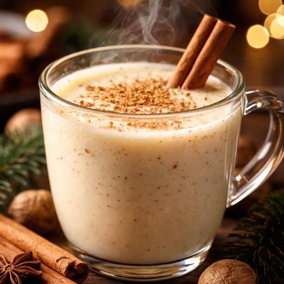 Image of Clásico Ponche de Huevo Vegano Casero