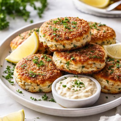Image of Clásicas Tortitas de Pescado Caseras Bajas en Carbohidratos