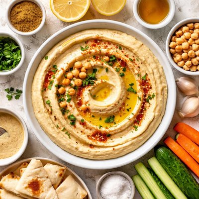 Image of Classic Homemade Hummus