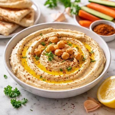 Image of Clásico Dip de Hummus de la Dieta Mediterránea