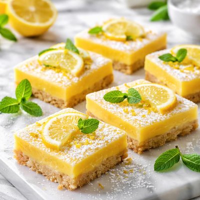 Image of Vegan Classic Lemon Bars