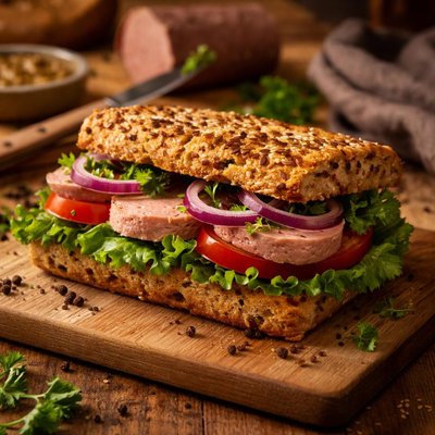 Image of Classic Liverwurst Sandwich