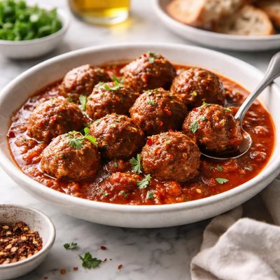 Image of Classic Meatballs with Tomato Sauce