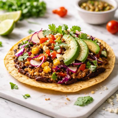 Image of Classic Mexican Tostada