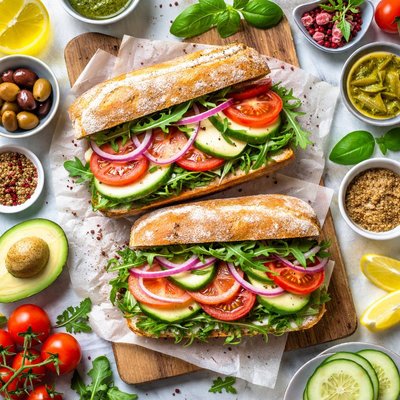 Image of Classic Mortadella Sandwich