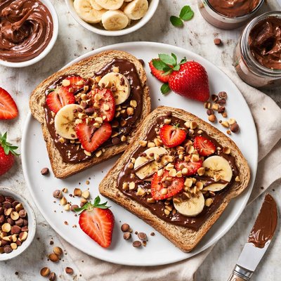 Image of Classic Nutella Toast