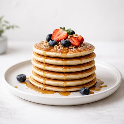 Image of Clásicos Panqueques con Jarabe de Arce