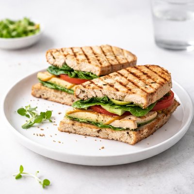 Image of Vegetarian Classic Panini Sandwich