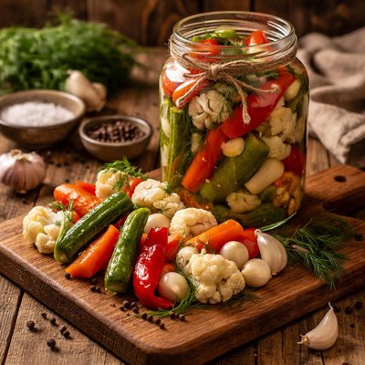 Image of Whole30 Classic Pickled Vegetables
