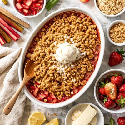 Image of Classic Rhubarb Crisp