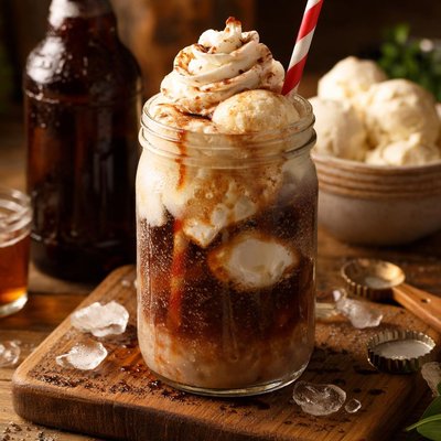 Image of Clásico Flotador de Cerveza de Raíz Baja en Grasa