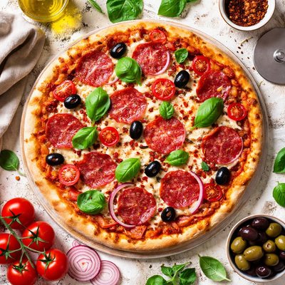 Image of Classic Salami Pizza