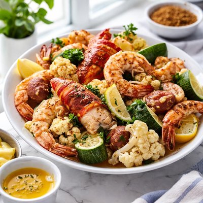 Image of Vegan Classic Seafood Boil