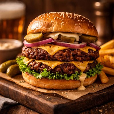 Image of Vegan Classic Smash Burger