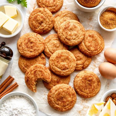 Image of Classic Snickerdoodle Cookies