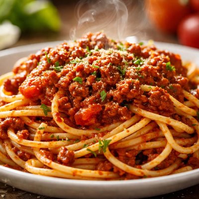 Image of Classic Spaghetti with Meat Sauce