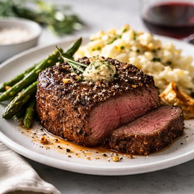 Image of Classic Steak House Rubbed Filet Mignon