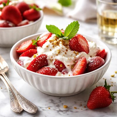 Image of Classic Strawberries and Cream