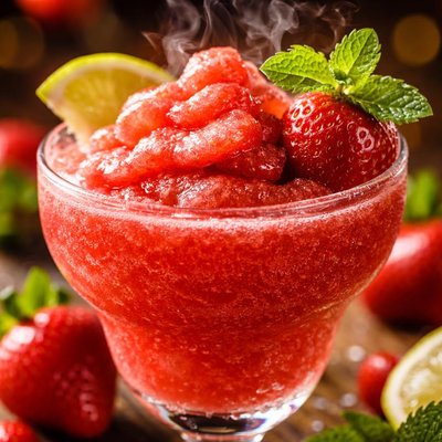 Image of Clásico Daiquiri de Fresa Saludable para el Corazón