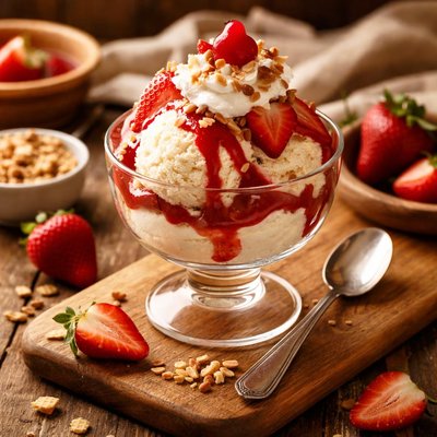 Image of Classic Strawberry Sundae