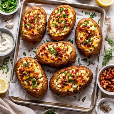 Image of Classic Stuffed Twice Baked Potatoes