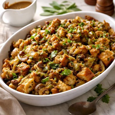 Image of Classic Stuffing with Gravy