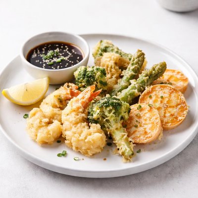 Image of Clásica Tempura de la Dieta Mediterránea