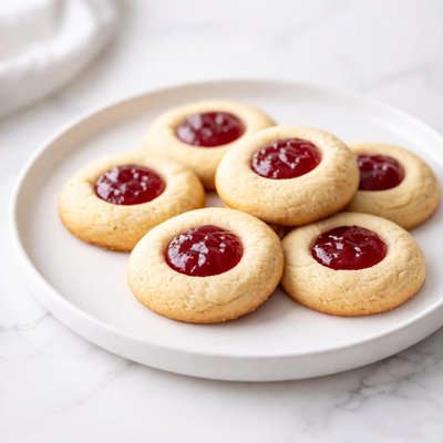 Image of Vegan Classic Thumbprint Cookies