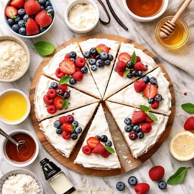 Image of Classic Vanilla Cake with Buttercream Icing