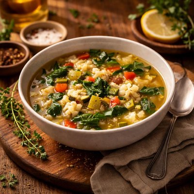 Image of Classic Vegetable Broth Soup