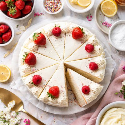 Image of Classic White Cake