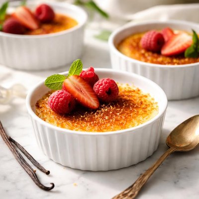 Image of Classic White Crme Brle