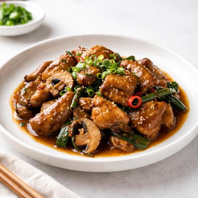 Image of Clay Pot Chicken in Oyster Sauce