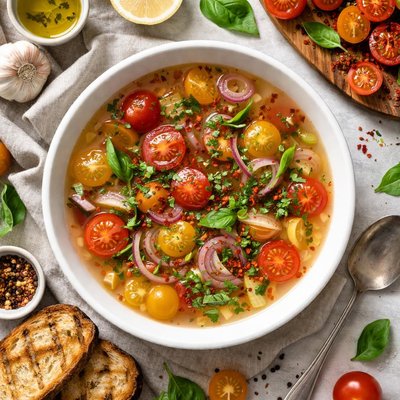 Image of Clear Tomato Soup