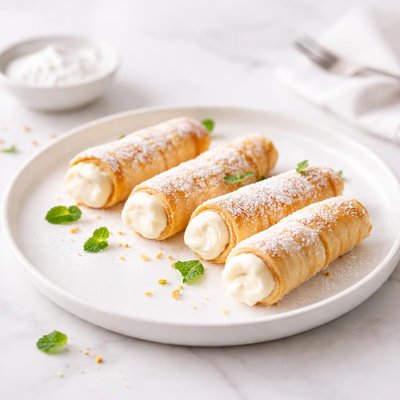 Image of Clothes Pin Cookies Mini Cream Horns