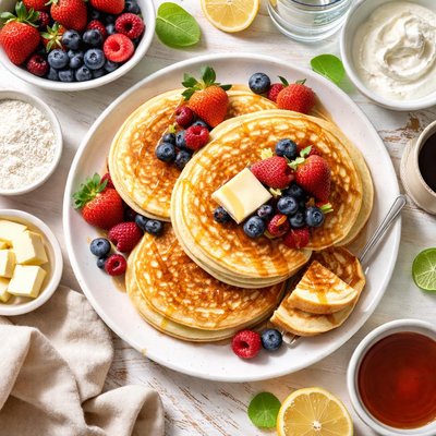 Image of Club Soda Pancakes