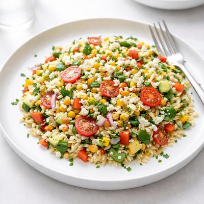 Image of Coastal Living Confetti Orzo Salad