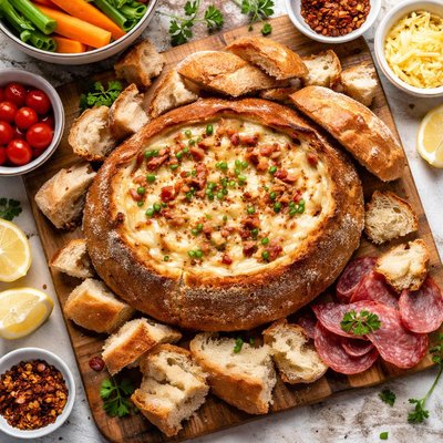 Image of Cobb Loaf Cheese Dip