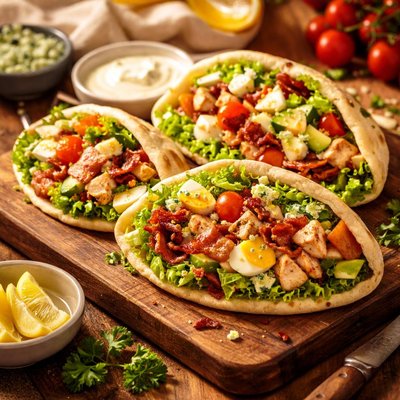 Image of Cobb Salad Pitas
