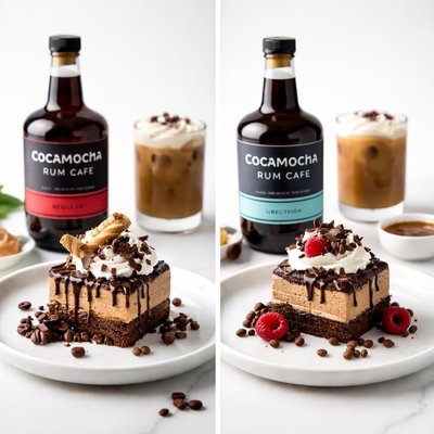 Image of Cocamocha Rum Cafe Regular and Diabetic Directions Given