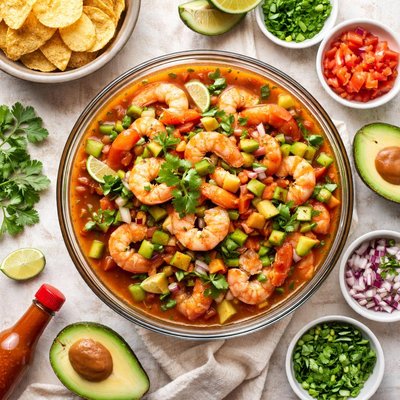 Image of Cocktel De Camarones Shrimp Cocktail