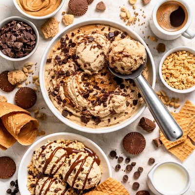 Image of Coco Mocha Peanut Butter Pie Ice Cream