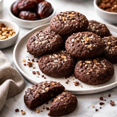 Image of Cocoa Date Cookies No Added Refined Sugar