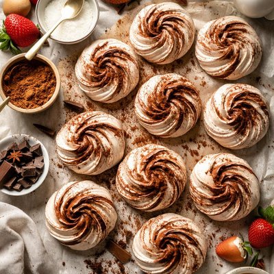 Image of Cocoa Meringues