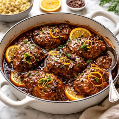 Image of Cocoa Orange Braised Chicken