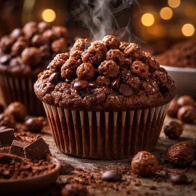 Image of Cocoa Puff Muffins