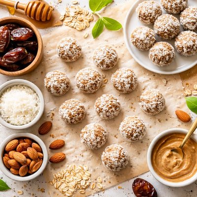 Image of Coconut Almond Bliss Balls