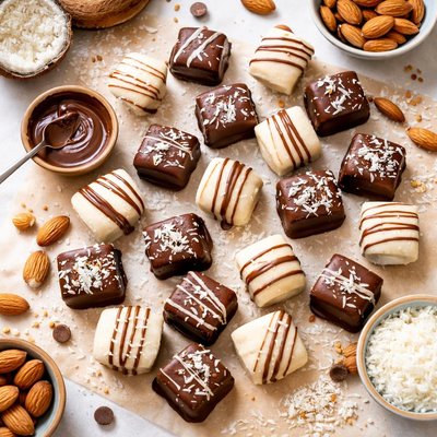 Image of Coconut Almond Fondant Candy