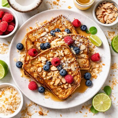 Image of Coconut Almond French Toast